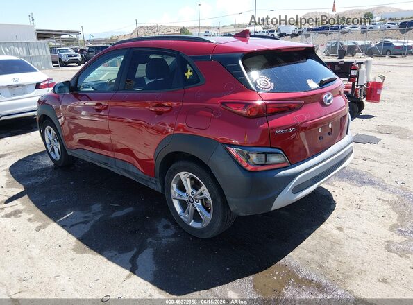 KM8K3CAB6NU763749 2022 HYUNDAI KONA Red Rear left