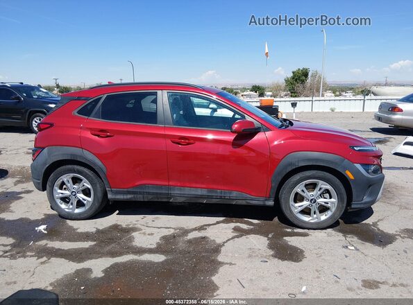 KM8K3CAB6NU763749 2022 HYUNDAI KONA Red Rear interior view