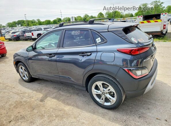 KM8K3CAB6PU940982 2023 HYUNDAI KONA Gray უკანა მარცხენა