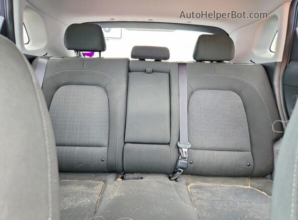 KM8K3CAB6PU940982 2023 HYUNDAI KONA Gray უკანა სავარძლების ხედი