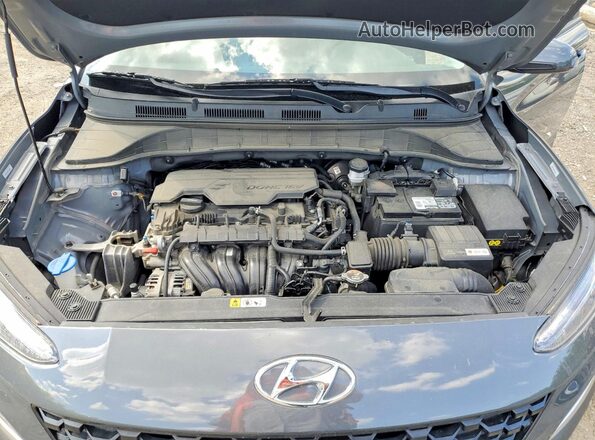 KM8K3CAB8PU003809 2023 HYUNDAI KONA Серый Вид задней части салона