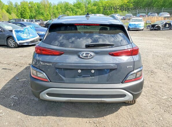 KM8K3CAB8PU003809 2023 HYUNDAI KONA Серый Вид сзади