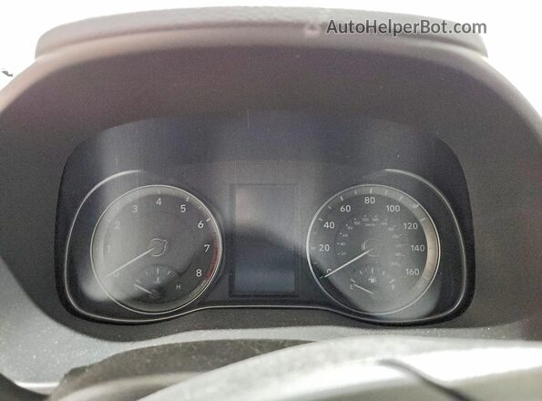 KM8K3CAB8PU047258 2023 HYUNDAI KONA Silver ხელსაწყოთა პანელის ხედი