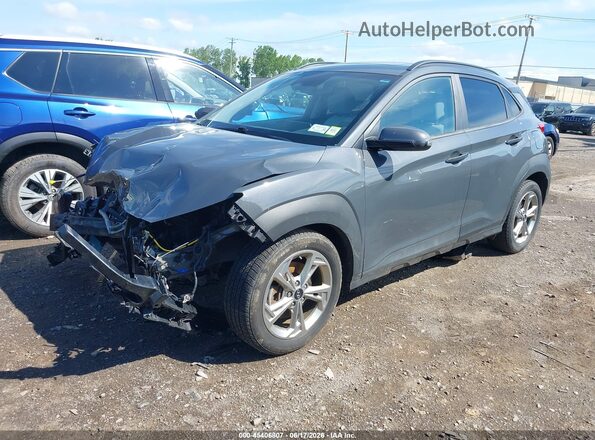 KM8K3CAB8PU990413 2023 HYUNDAI KONA Gray Front left
