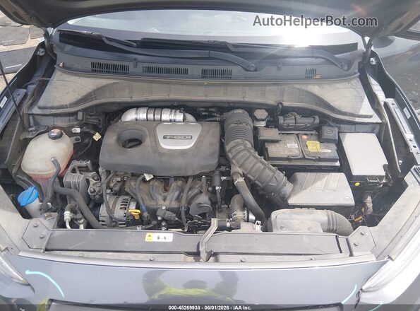 KM8K53A51MU658166 2021 HYUNDAI KONA Gray უკანა ხედი