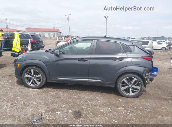 KM8K53A51MU658166 2021 HYUNDAI KONA Gray 
