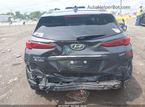 KM8K53A51MU658166 2021 HYUNDAI KONA Gray 