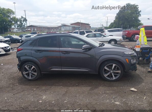 KM8K53A51MU658166 2021 HYUNDAI KONA Gray სალონის 360-გრადუსიანი ხედი