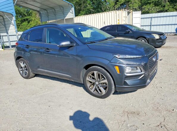 KM8K53A53JU071382 2018 HYUNDAI KONA Charcoal Передня права чверть
