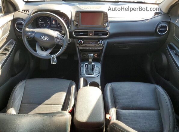 KM8K53A53JU071382 2018 HYUNDAI KONA Charcoal Вид панелі приладів