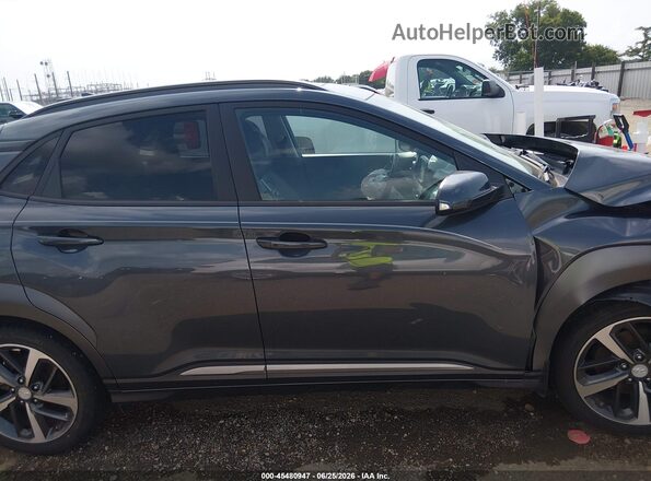 KM8K53A57MU626290 2021 HYUNDAI KONA Серый Панорамный вид салона 360°