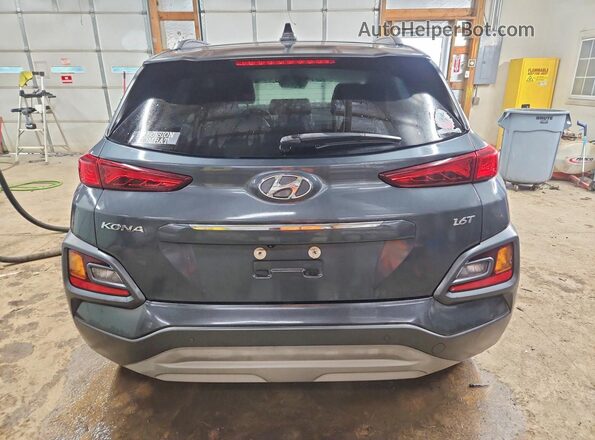 KM8K53A58LU421785 2020 HYUNDAI KONA Gray Vista trasera