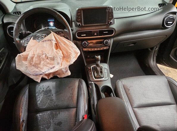 KM8K53A58LU421785 2020 HYUNDAI KONA Gray Vista del salpicadero