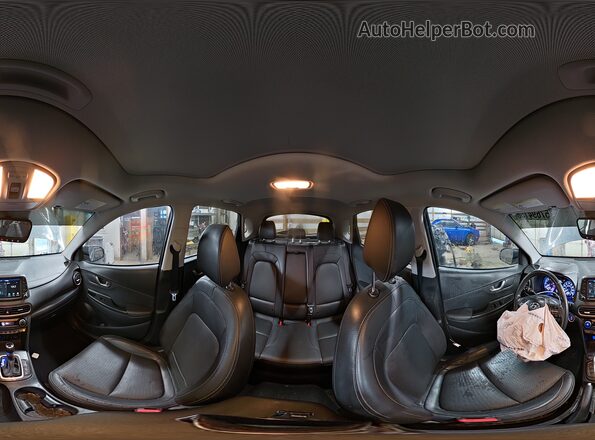 KM8K53A58LU421785 2020 HYUNDAI KONA Gray Vista interior de 360 grados