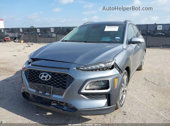 KM8K53A59KU229709 2019 HYUNDAI KONA Серый Передняя левая четверть