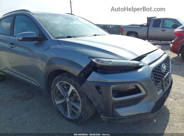 KM8K53A59KU229709 2019 HYUNDAI KONA Серый Вид спереди