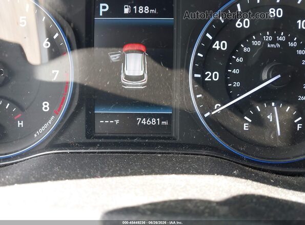 KM8K53A59KU229709 2019 HYUNDAI KONA Серый 