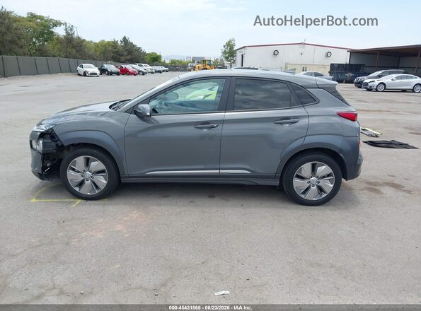 KM8K53AG1MU131570 2021 HYUNDAI KONA ELECTRIC Gray Widok wnętrza 360 stopni