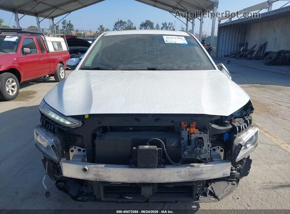 KM8K53AG6MU130091 2021 HYUNDAI KONA ELECTRIC White Вид задньої частини салону