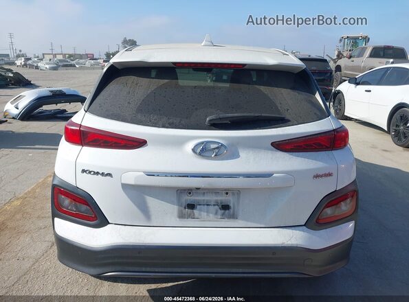 KM8K53AG6MU130091 2021 HYUNDAI KONA ELECTRIC White 