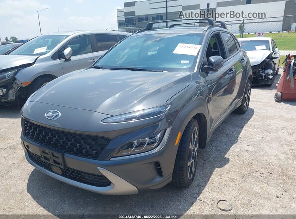 KM8K5CA35PU008260 2023 HYUNDAI KONA Gray Przód lewy