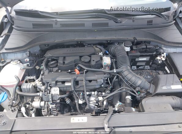 KM8K5CA35PU008260 2023 HYUNDAI KONA Gray Widok z tyłu