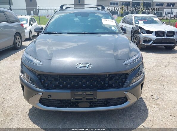 KM8K5CA35PU008260 2023 HYUNDAI KONA Gray Widok zestawu wskaźników