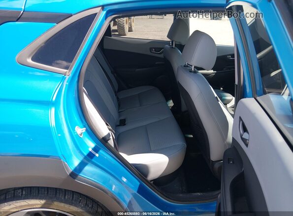 KM8K5CA54MU602206 2021 HYUNDAI KONA Синий Вид наклейки с VIN-кодом