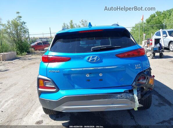 KM8K5CA57MU601292 2021 HYUNDAI KONA Blue 