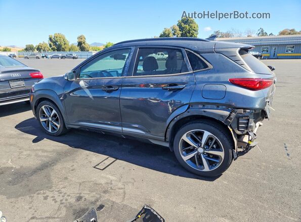 KM8K5CA59LU571436 2020 HYUNDAI KONA Черный Задняя левая четверть