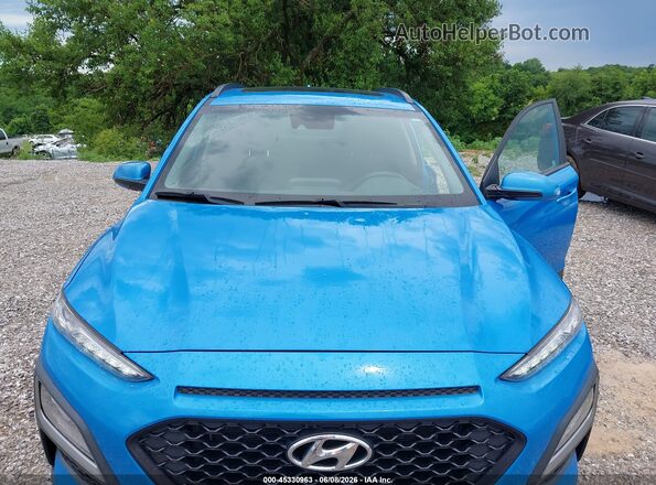 KM8K62AA3LU552935 2020 HYUNDAI KONA Черный Вид спереди