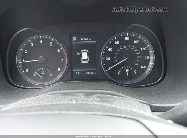 KM8K62AA3LU552935 2020 HYUNDAI KONA Черный Вид задних сидений