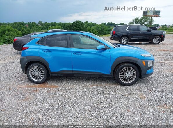KM8K62AA3LU552935 2020 HYUNDAI KONA Черный Вид задней части салона