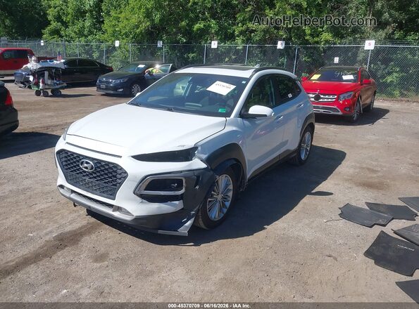 KM8K62AA4LU547887 2020 HYUNDAI KONA White Przód lewy