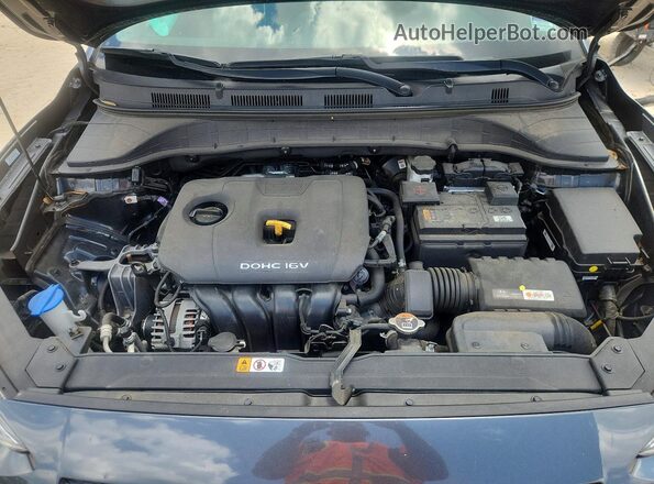 KM8K62AA4MU741031 2021 HYUNDAI KONA Gray Շարժիչի բաժամունքի տեսք