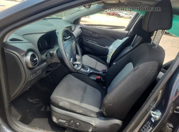 KM8K62AA4MU741031 2021 HYUNDAI KONA Gray Սալոնի դիմացի տեսք