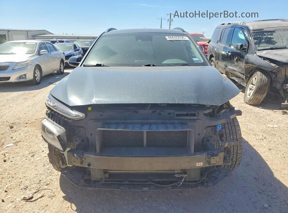 KM8K62AA5LU586374 2020 HYUNDAI KONA Gray წინა ხედი