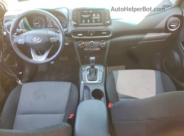 KM8K62AA5LU586374 2020 HYUNDAI KONA Gray წინა პანელის ხედი