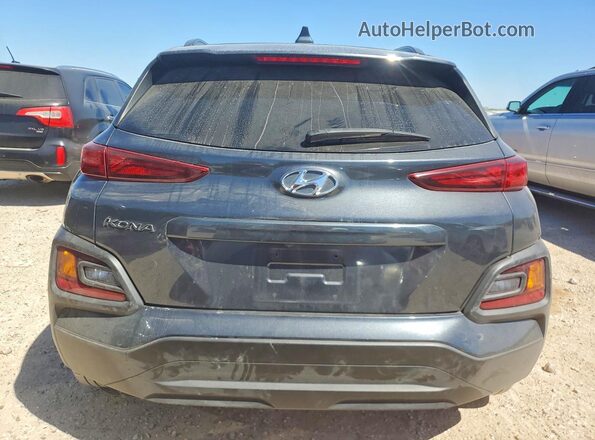 KM8K62AA5LU586374 2020 HYUNDAI KONA Gray უკანა ხედი