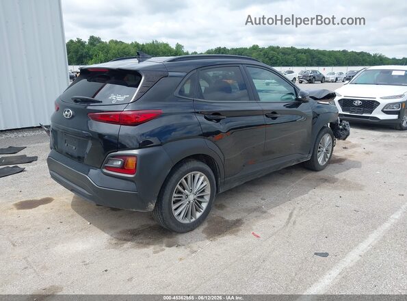 KM8K62AA7LU459142 2020 HYUNDAI KONA Black უკანა მარჯვენა