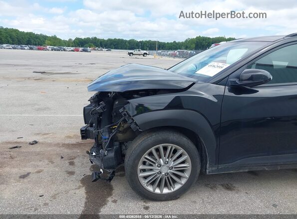 KM8K62AA7LU459142 2020 HYUNDAI KONA Black წინა ხედი