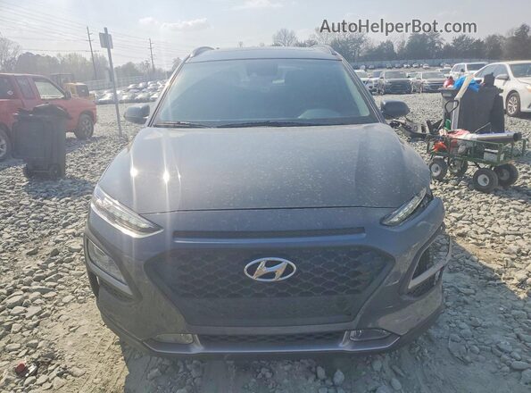 KM8K62AAXMU687914 2021 HYUNDAI KONA Charcoal Front view
