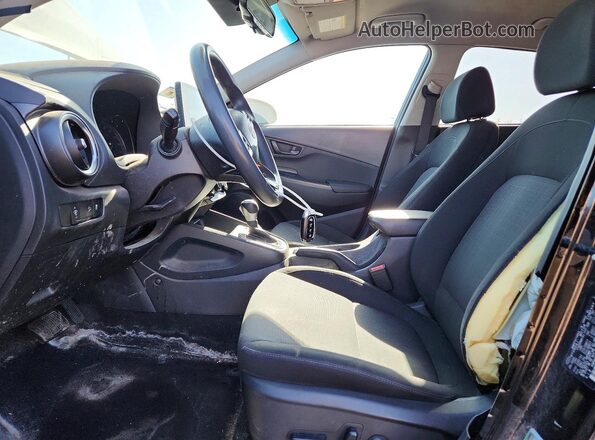 KM8K62AB1PU059334 2023 HYUNDAI KONA Black Սալոնի դիմացի տեսք
