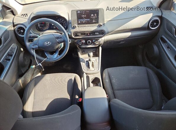 KM8K62AB1PU059334 2023 HYUNDAI KONA Black Առջևի վահանակի տեսք