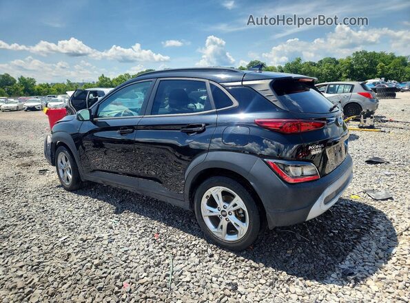 KM8K62AB3NU811385 2022 HYUNDAI KONA Black Rear left