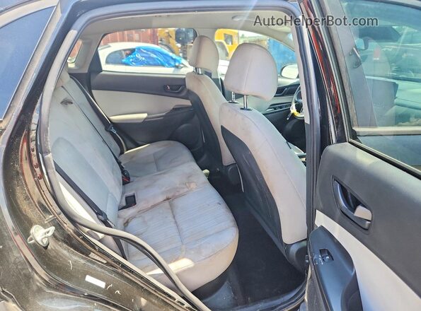KM8K62AB3NU811385 2022 HYUNDAI KONA Black Rear seats view