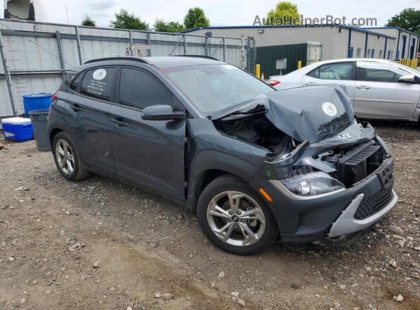 KM8K62AB3NU916590 2022 HYUNDAI KONA Серый Передняя правая четверть