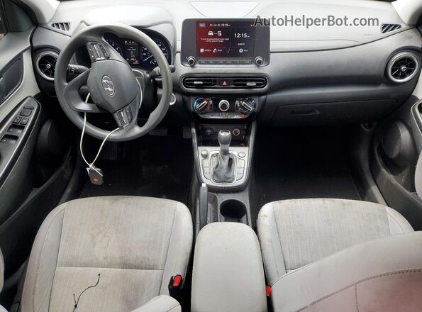 KM8K62AB3NU916590 2022 HYUNDAI KONA Серый Вид панели приборов