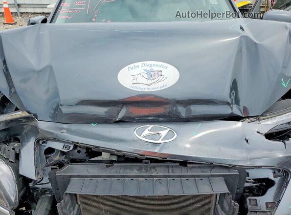 KM8K62AB3NU916590 2022 HYUNDAI KONA Серый Вид задней части салона