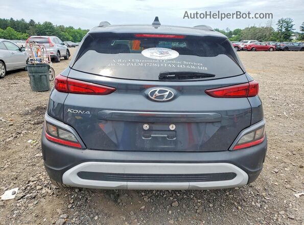 KM8K62AB3NU916590 2022 HYUNDAI KONA Серый Вид сзади